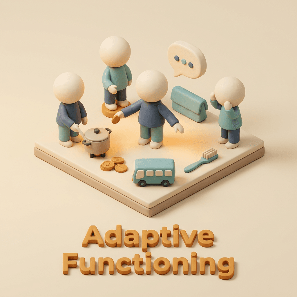 Clay illustration of adaptive functioning concepts in clinical assessment