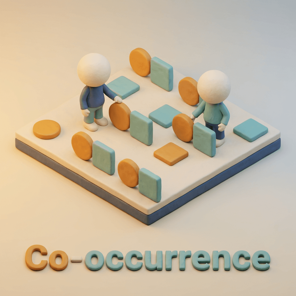 Clay illustration of co-occurring clinical frameworks coming together