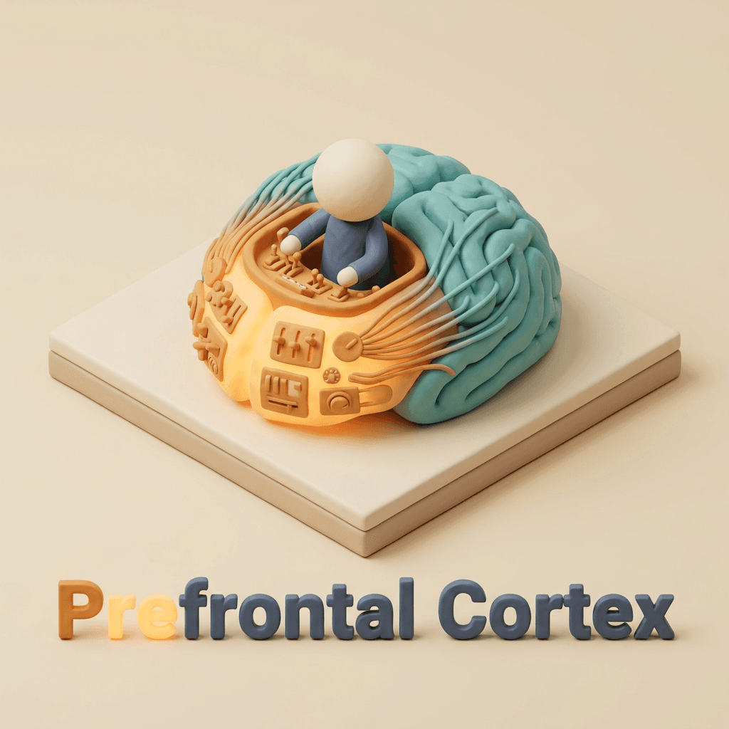 Prefrontal cortex involved in temporal perception