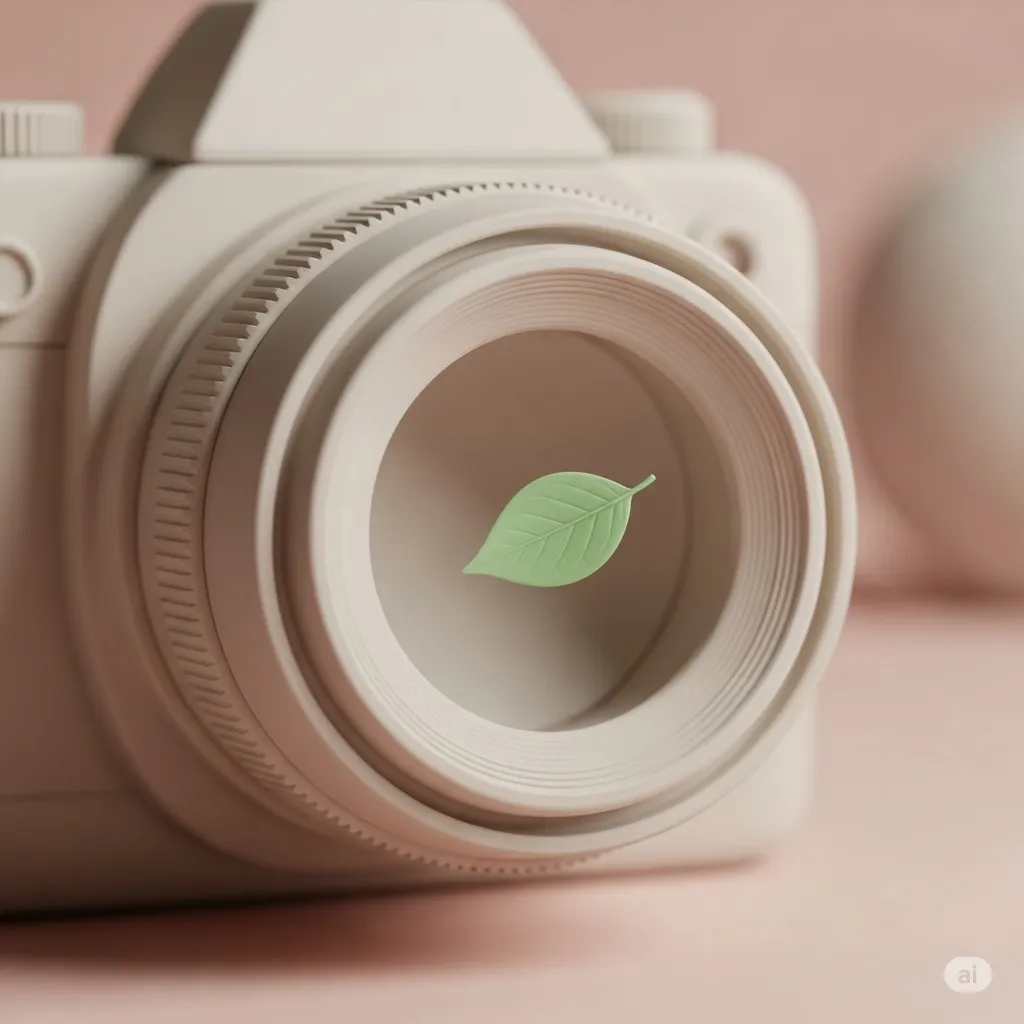 Clay illustration of eye contact differences in autism