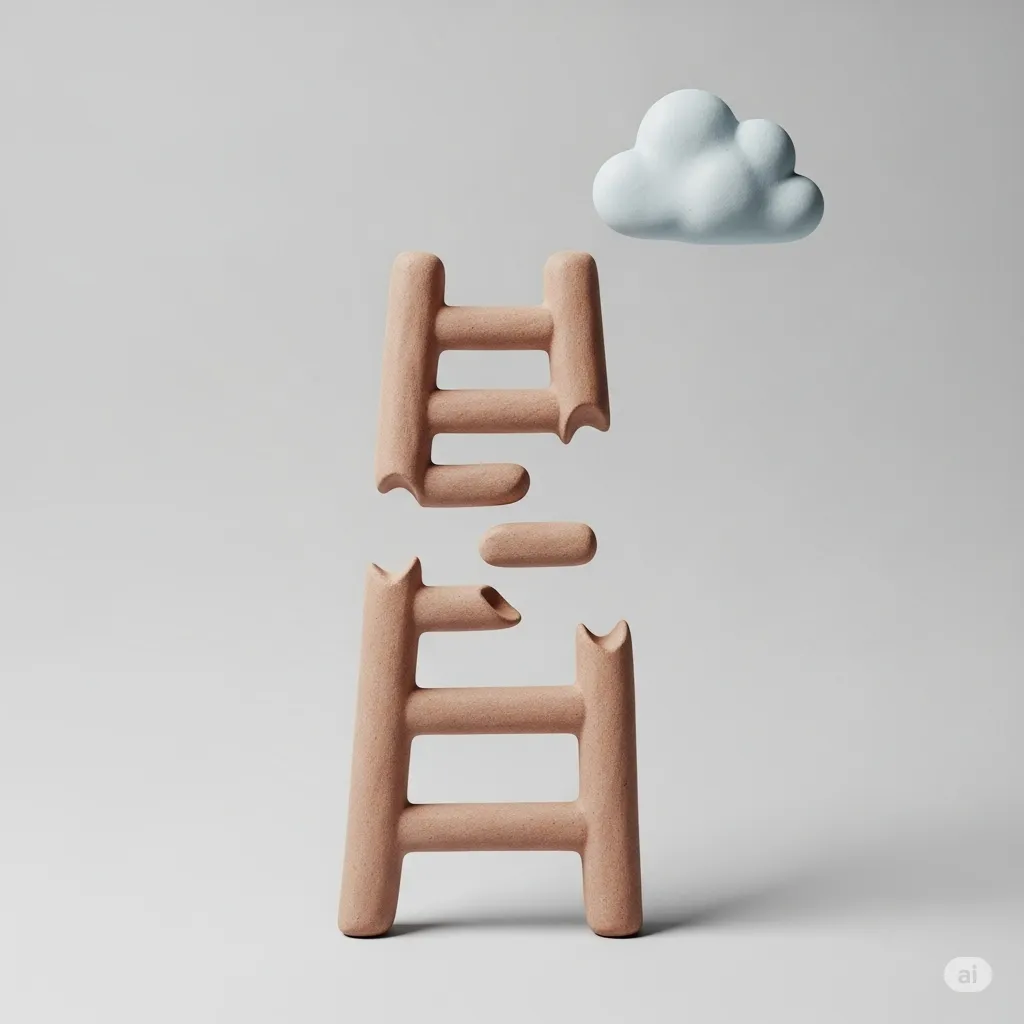 Clay illustration of executive function challenges