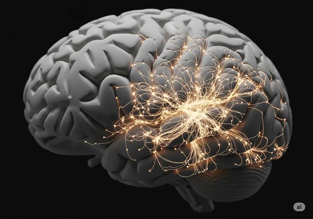 Clay neural map illustration representing diverse minds