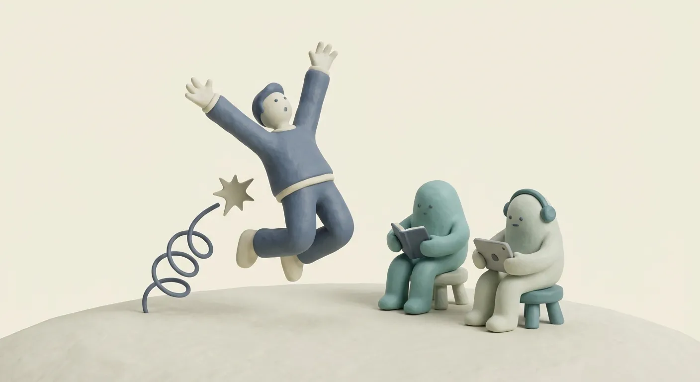Exaggerated startle response - Jumping at sudden sounds or movements others barely notice — What it feels like