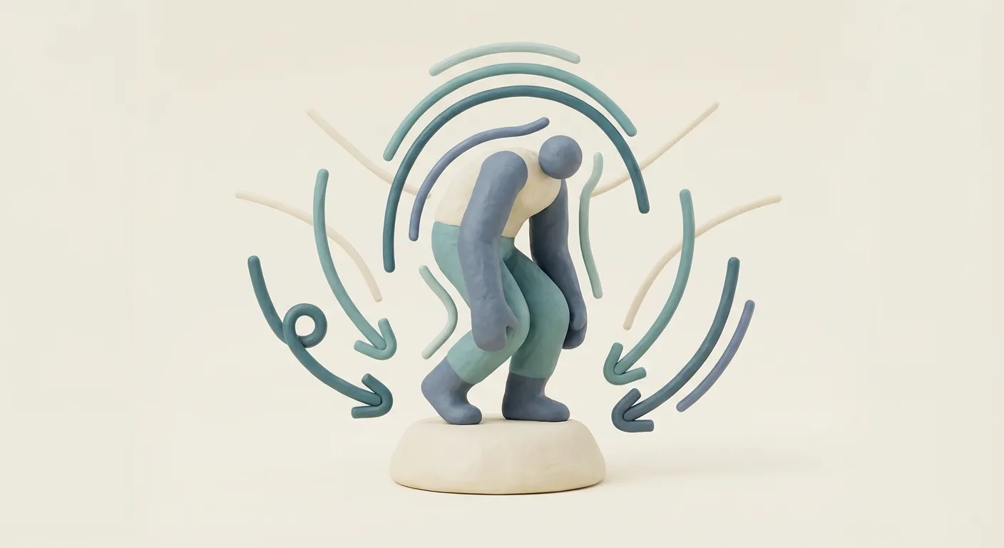The Gravity Pool: Imagine gravity is 3x stronger for you. Every movement, thought, and decision costs triple the energy. That's not laziness — it's a brain running on reduced neurotransmitter fuel.