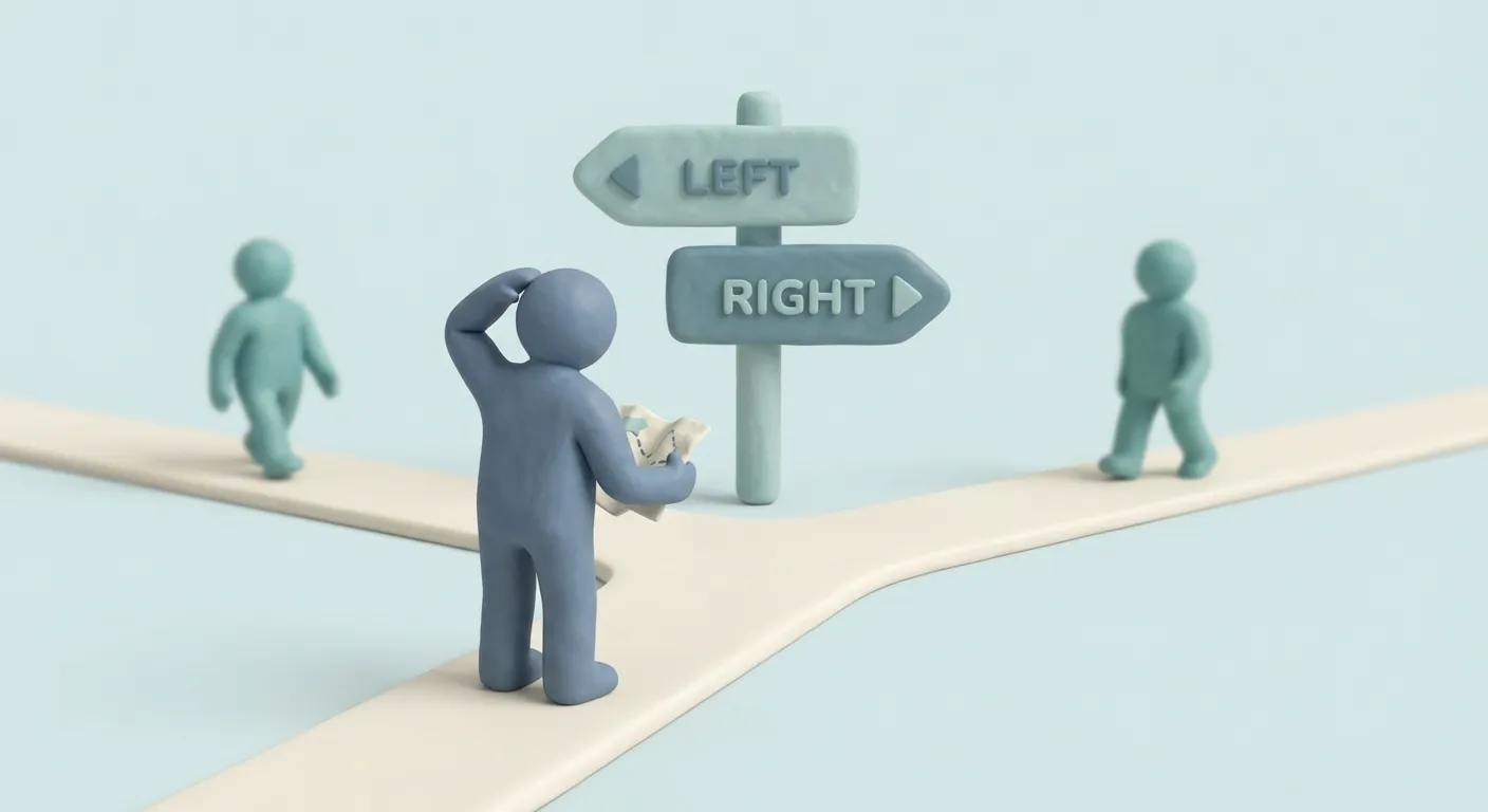 Mixing up left and right directions — The Flip Confusion