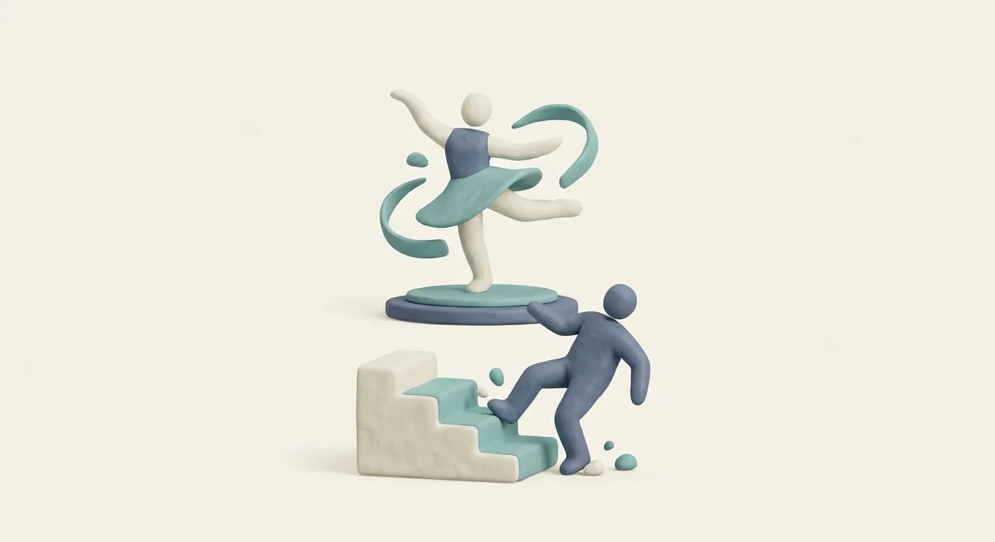 Mastering complex dance moves but tripping on stairs — The Conscious Mover