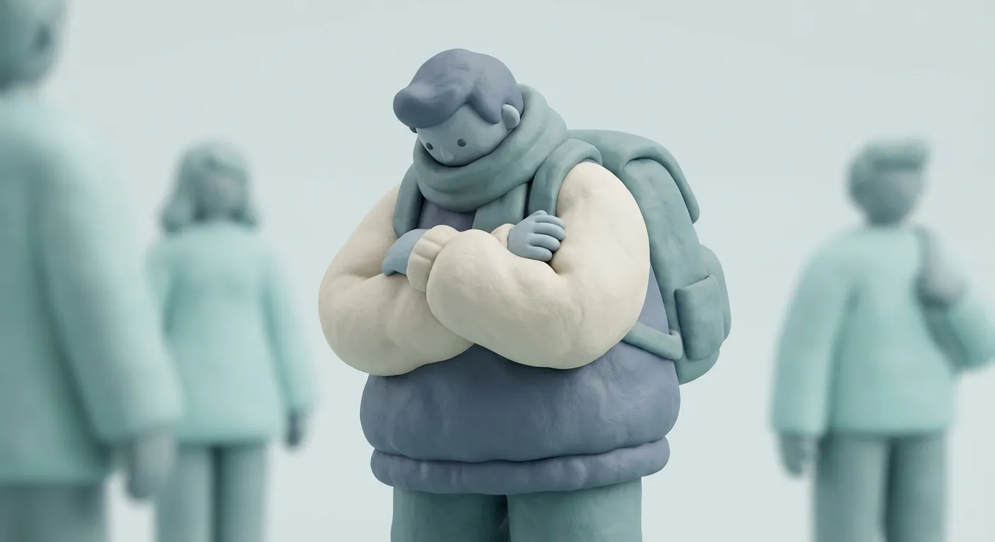 Layered clothing regardless of temperature — The Body Hide