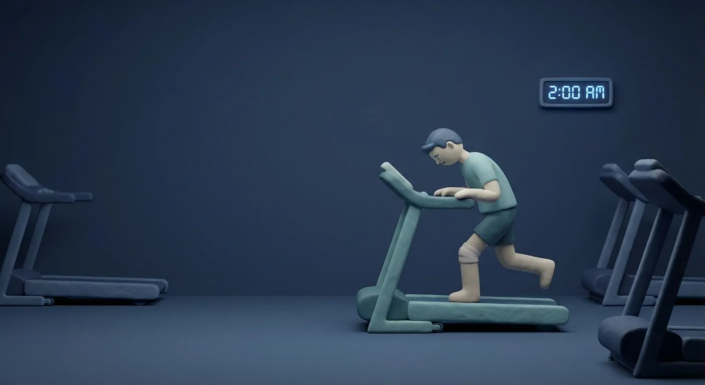 Compulsive exercise through injury or illness — The Compulsion Engine
