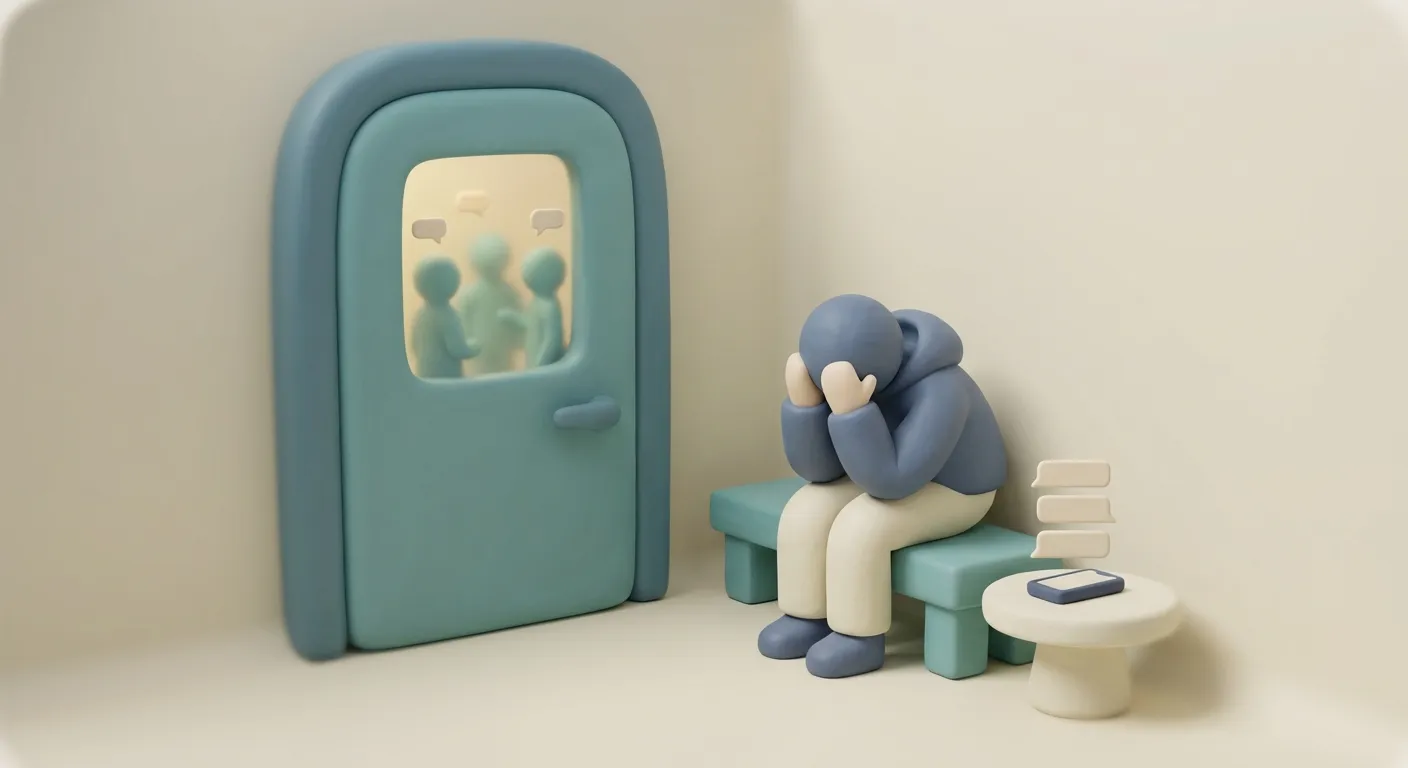 Deep regret and social withdrawal after episodes — The Shame Flood